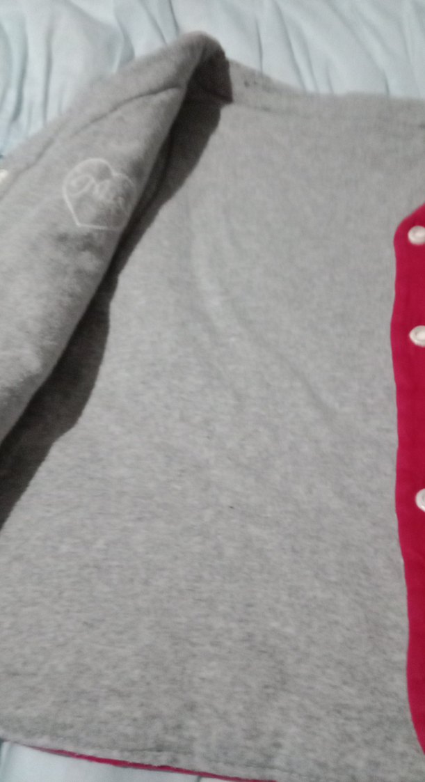 Düğmeli Pembe Kız Çocuk Yelek - Görsel 3