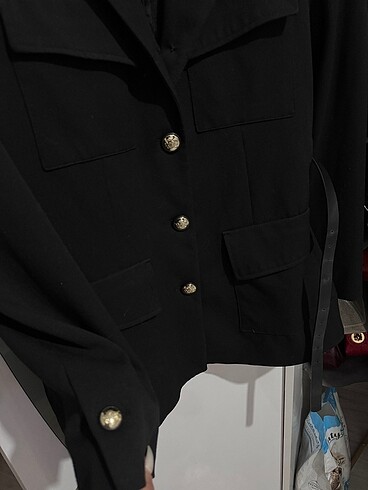 s Beden siyah Renk Blazer ceket