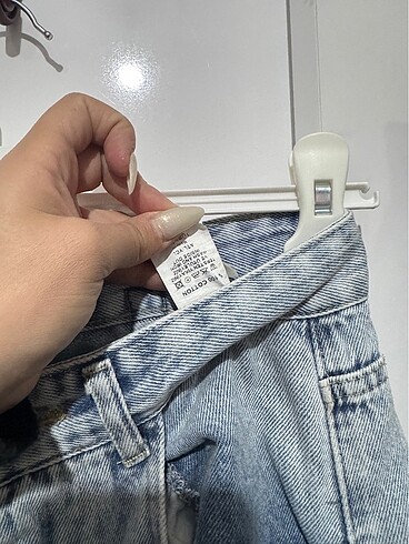 s Beden mavi Renk Baggy jean pantolon