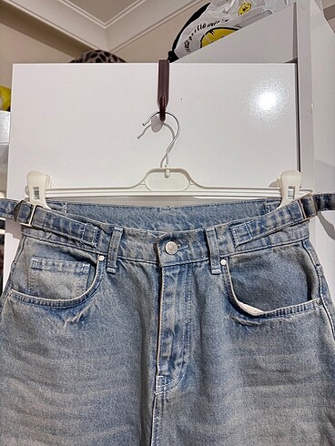 s Beden mavi Renk Baggy jean pantolon