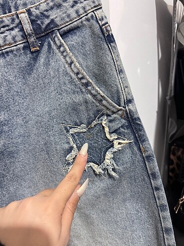 s Beden Baggy jean pantolon
