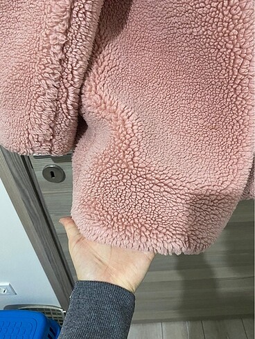 s Beden pembe Renk Peluş kaban