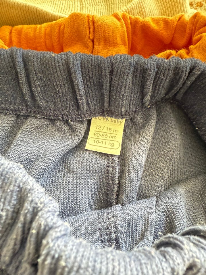 Uzun Kollu Pamuklu Erkek Bebek Body ve eşofman - Görsel 5