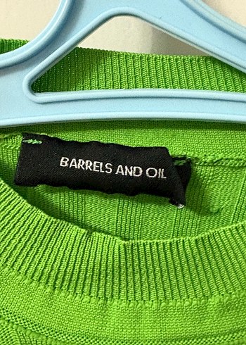 Yeşil Fitilli Triko Kadın Kazak - Görsel 2