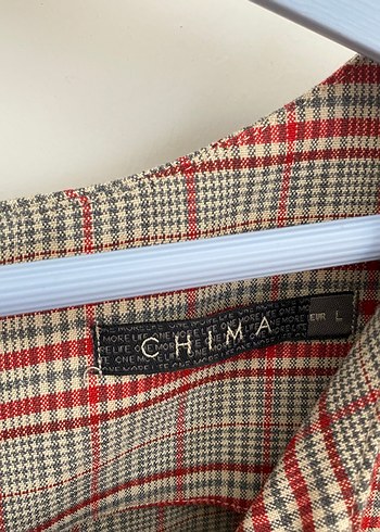 Kareli V Yakalı Pilili Midi Elbise - Görsel 3