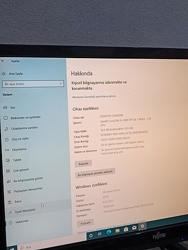 Hp ŞOOK FİYAT 16 RAM MASAÜSTÜ BİLGİSAYAR SETİ HERŞEY DAHİL