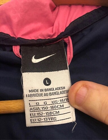 11-12 Yaş Beden Orjinal Adidas kız çocuk mont