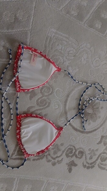 xs Beden kırmızı Renk Üst bikini