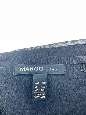 xs Beden siyah Renk Mango Kısa Elbise %70 İndirimli.