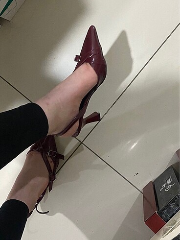 Zara Zara model topuklu ayakkabı