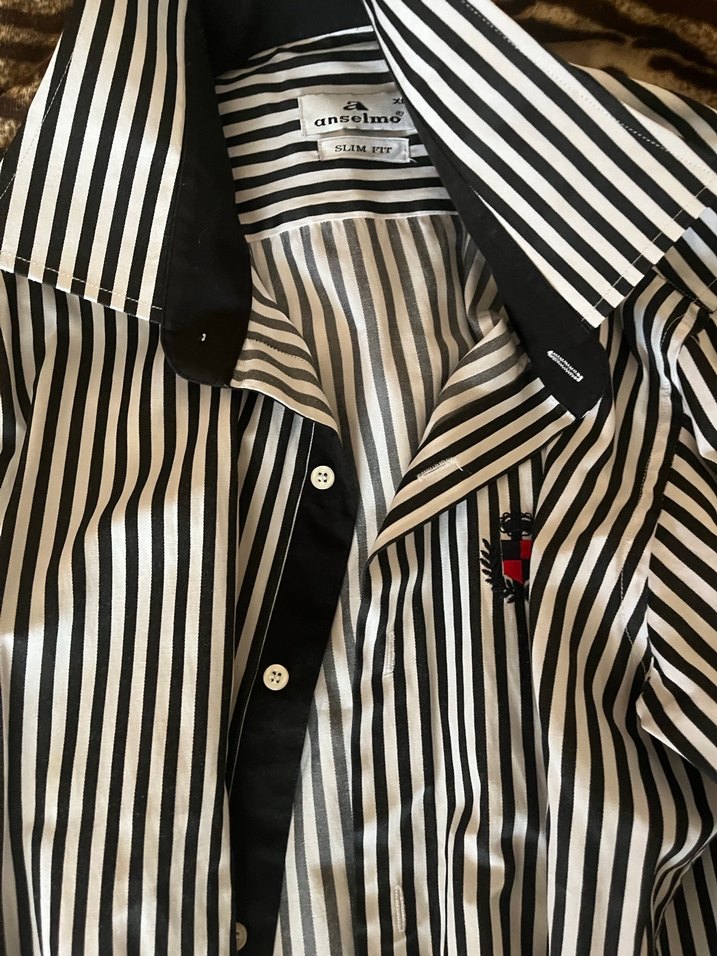 Uzun Kollu Erkek Gömlekler Marka Üst Kalite - Görsel 2