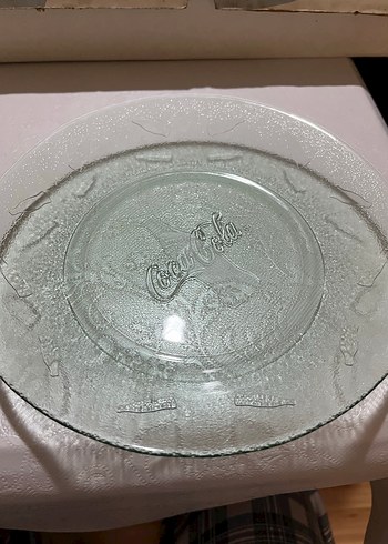 Kırmızı Coca-Cola Rozeti Paşabahçe Tabakları - Görsel 2