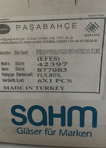 Paşabahçe 6Lı Bira&Kokteyl Bardakları - Görsel 3