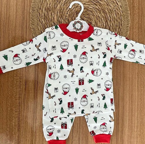 Zara Yeni yıl Noel Bebek pijama takımı #yeniyıl #noel