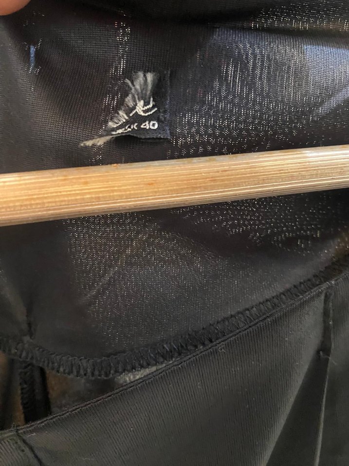 Dantel Detaylı Siyah Gotik Bluz - Görsel 3