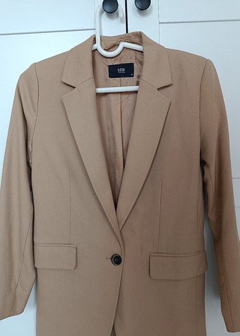 Bej Kadın Blazer Ceket - Görsel 2