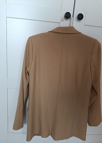 Bej Kadın Blazer Ceket - Görsel 4
