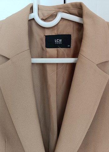 Bej Kadın Blazer Ceket - Görsel 3