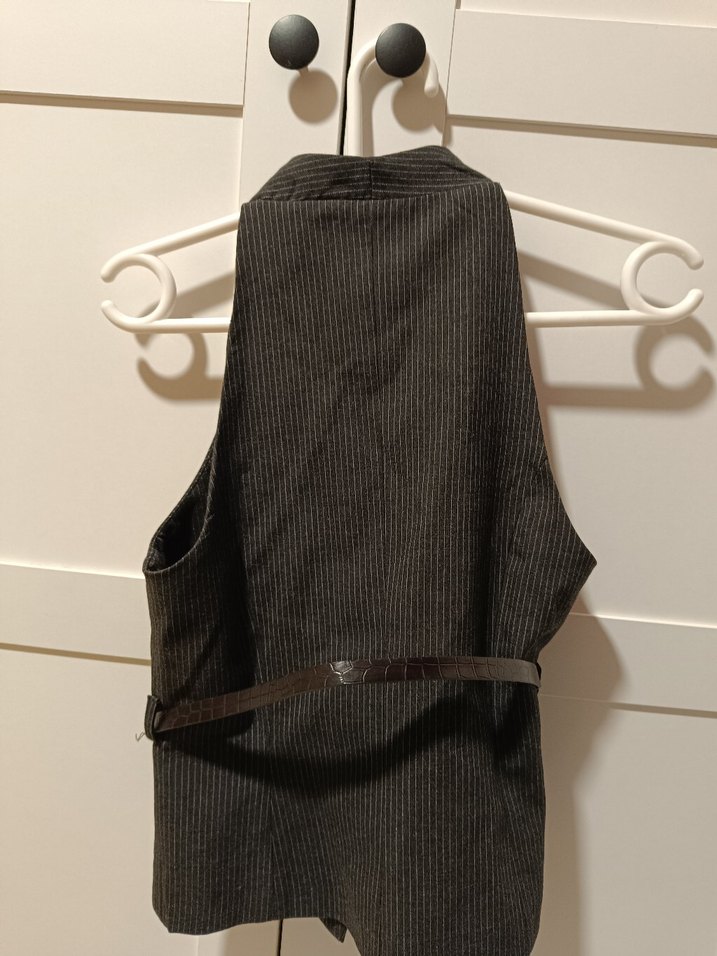 boyundan bağlamalı yelek - Görsel 4