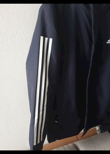 xl Beden Erkek Lacivert Fermuarlı Spor Mont