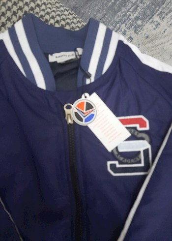 Mavi Fermuarlı Erkek Çocuk Sweatshirt - Görsel 4