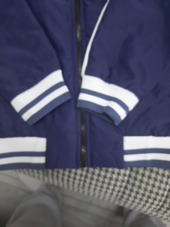 Mavi Fermuarlı Erkek Çocuk Sweatshirt - Görsel 3