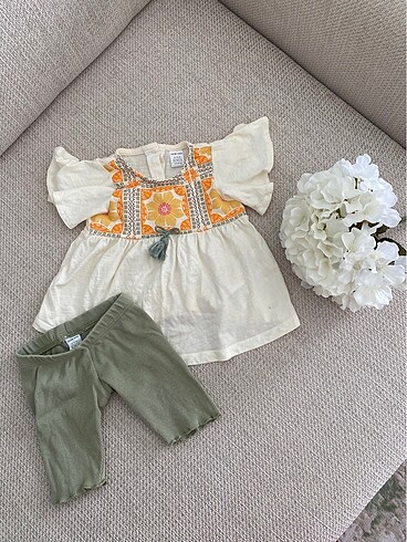 Kız Bebek Alt Üst Takım - Görsel 2
