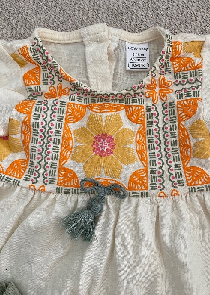 Kız Bebek Alt Üst Takım - Görsel 3