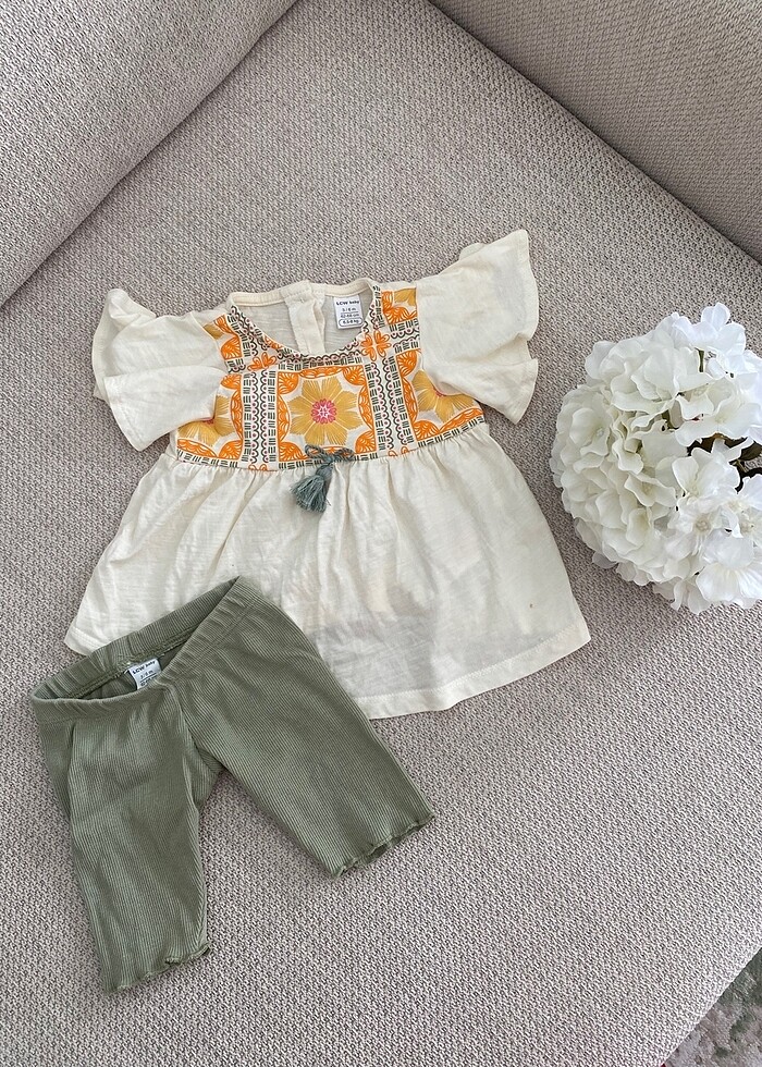 Kız Bebek Alt Üst Takım - Görsel 2