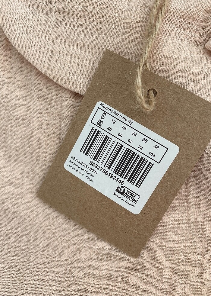 Kız Bebek Elbise - Görsel 2