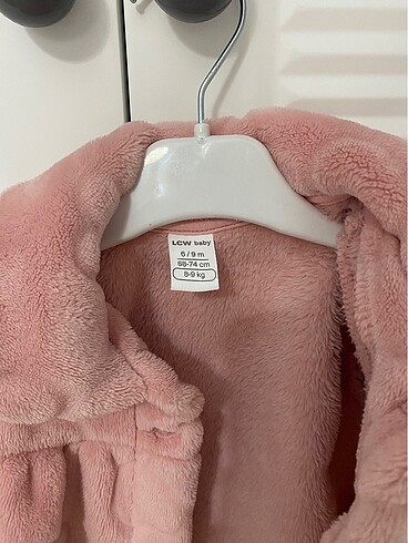Kız Bebek Peluş Mont - Görsel 2