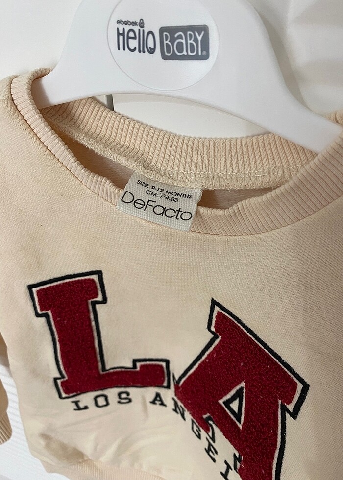 Kız / Erkek Bebek Sweatshirt - Görsel 3