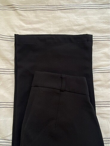 36 Beden siyah kumaş pantalon