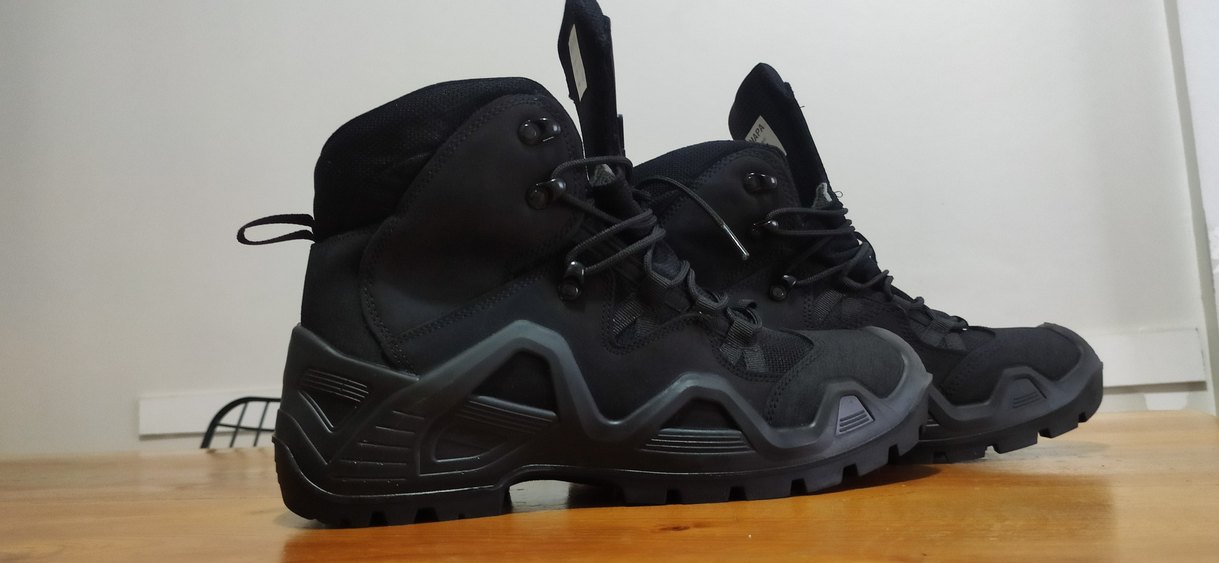 Siyah Taktikal Bağcıklı Bot - Görsel 2