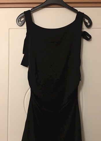 Bikbok sırt dekolteli Drapeli Midi Kadın Elbise - Görsel 7