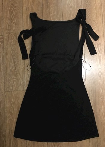 Bikbok sırt dekolteli Drapeli Midi Kadın Elbise - Görsel 6