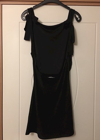 Bikbok sırt dekolteli Drapeli Midi Kadın Elbise - Görsel 3