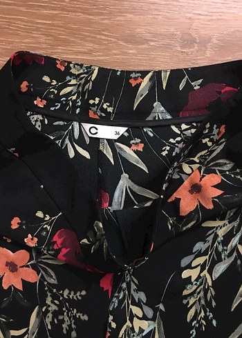 Cubus çiçek desenli pantolon - Görsel 8