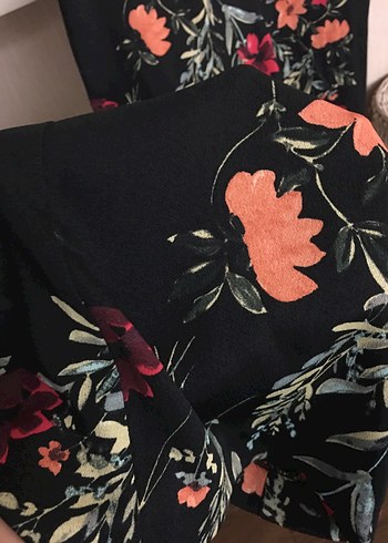 Cubus çiçek desenli pantolon - Görsel 9