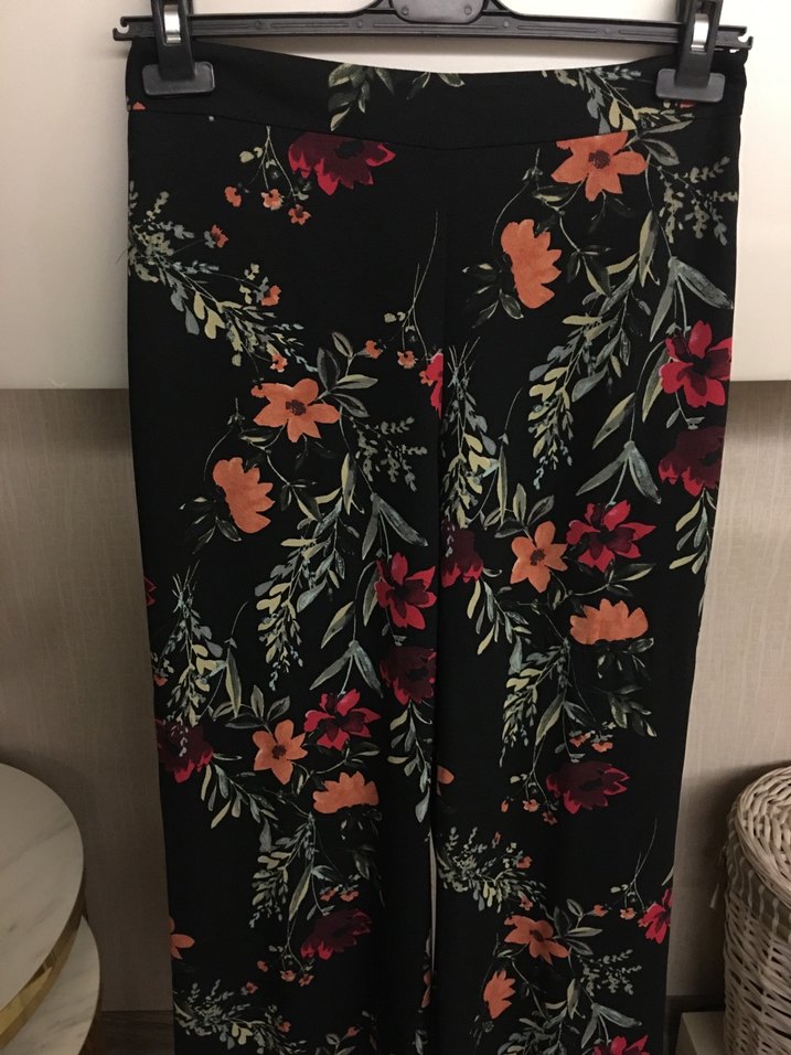 Cubus çiçek desenli pantolon - Görsel 5