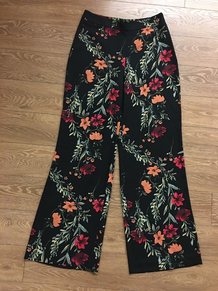 Cubus çiçek desenli pantolon - Görsel 3