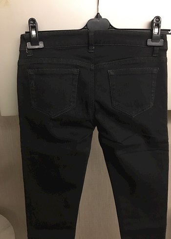 Bordo Kadın Kemerli Dar Paça Pantolon - Görsel 4