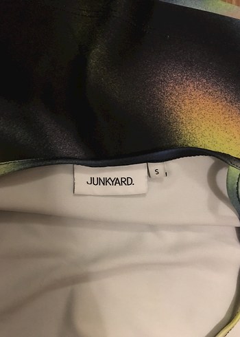 Junkyard crop top etekli takım - Görsel 7