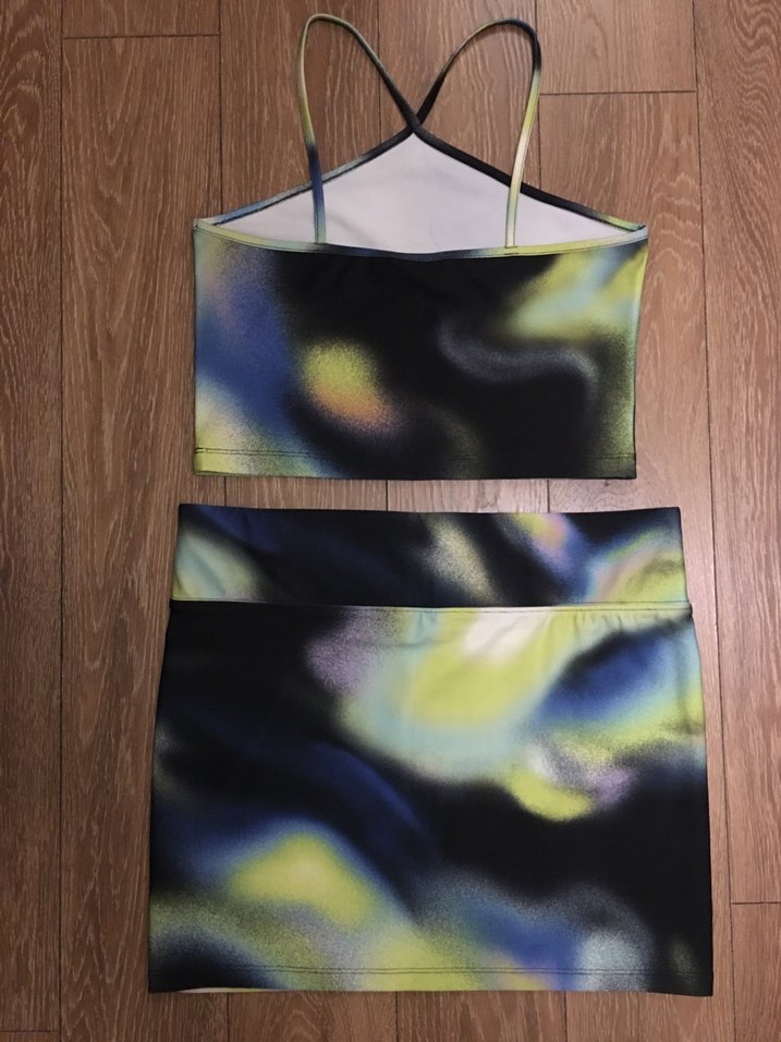 Junkyard crop top etekli takım - Görsel 3