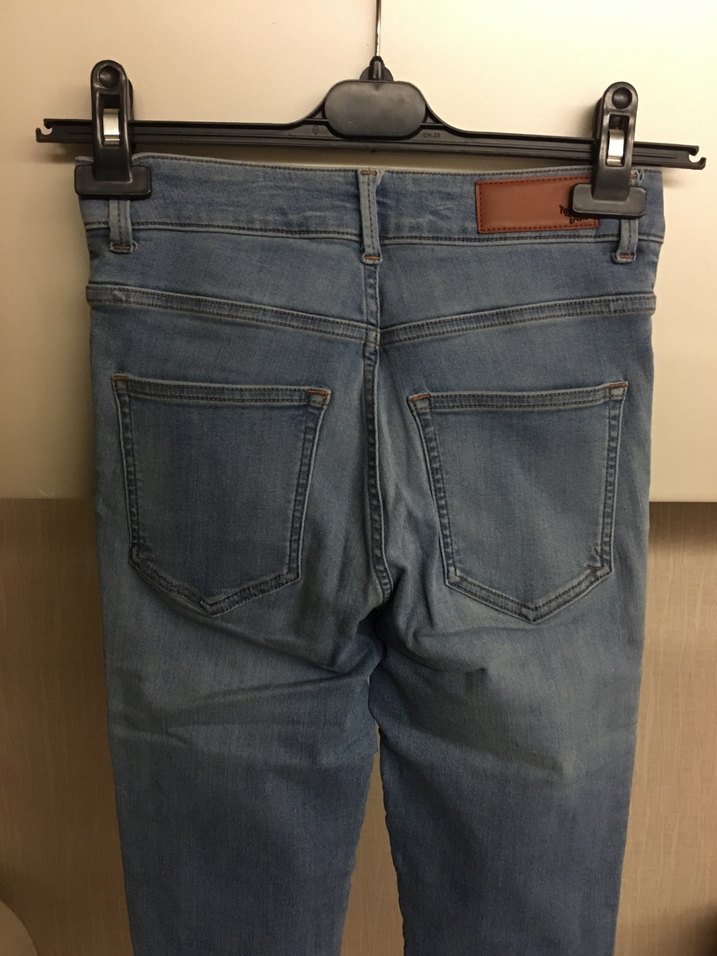 BikBok yüksek bel skınny jeans - Görsel 4