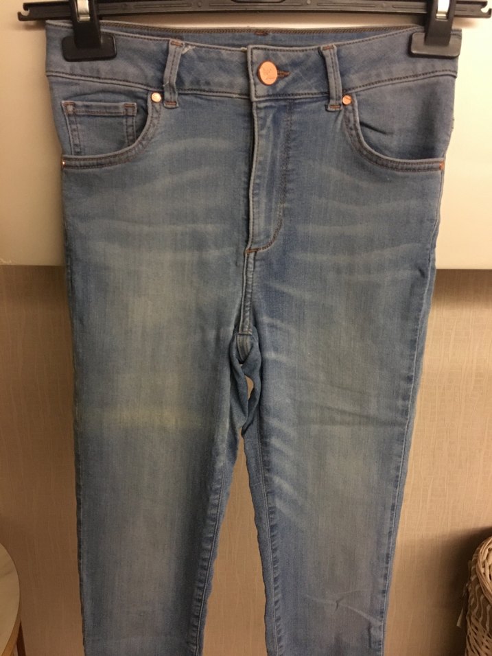 BikBok yüksek bel skınny jeans - Görsel 2