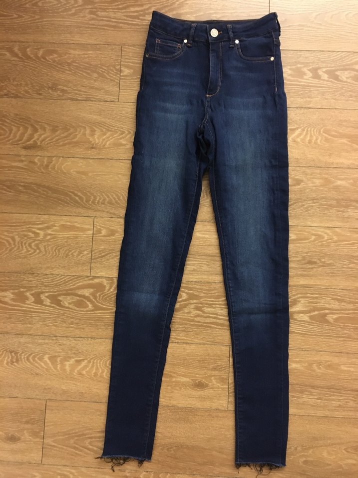 BikBok yüksek bel skınny jean - Görsel 5