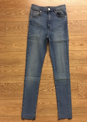 Never denim yüksek bel skınny jean - Görsel 5