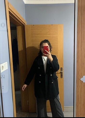 46 Beden siyah Renk Blazer ceket 