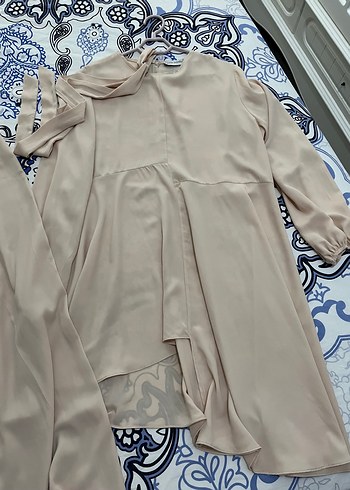 38 Beden Bej Uzun Kollu, Salaş Kesim Kadın Tunik